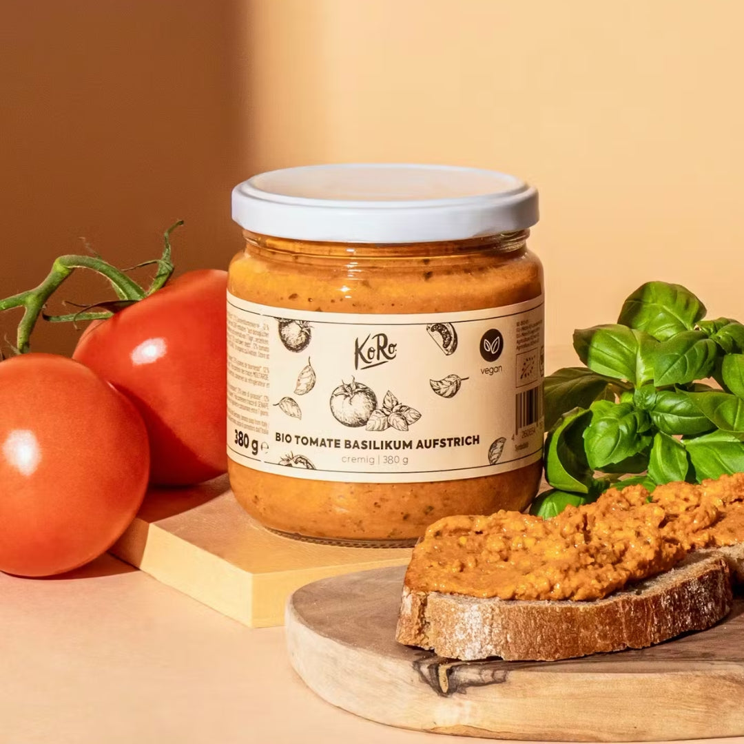 Pasta Tomate e Manjericão Bio